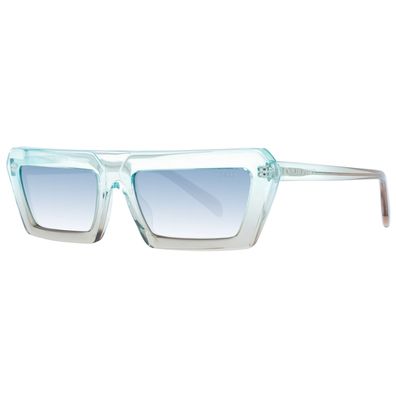 Emilio Pucci Sonnenbrille EP0175 89P 56 Damen Türkis