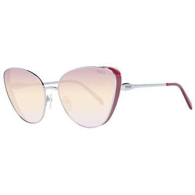 Emilio Pucci Sonnenbrille EP0186 16T 61 Damen Silber