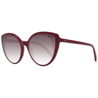 Emilio Pucci Sonnenbrille EP0182 66T 58 Damen Rot