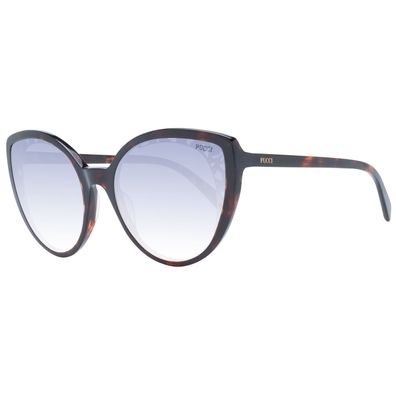 Emilio Pucci Sonnenbrille EP0182 52B 58 Damen Braun