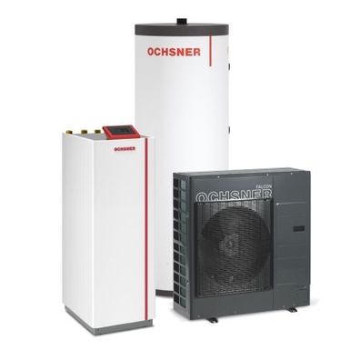 Ochsner Luft Wasser Wärmepumpe AIR FALCON 212 5,5 kW Heizung Komplett Set Wärme
