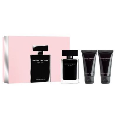 Narciso Rodriguez For Her Set EDT 50ml + Body Lotion + Gel