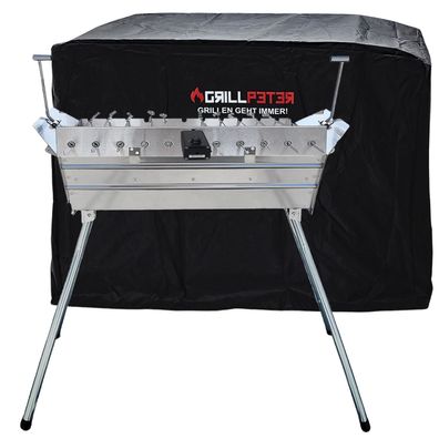 Mangal Konfigurator Ararat Edelstahl 2mm Schaschlikgrill mit verstellbare Grillhöhe