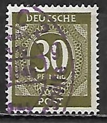 Alliierte Besetzung Gemeinschaftsausgaben gestempelt Michel-Nummer 928