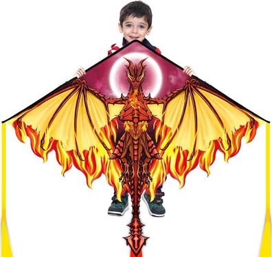 Mint's Colorful Life Drachen Drache fér Kinder Erwachsene einleiner flugdrachen