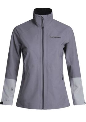 Peak Performance Damen Velox Jacke Quiet grey