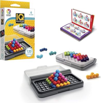 Smart Games IQ Puzzler Pro Puzzle Game 120 Challenges 3 Playing Modes 8+ Years