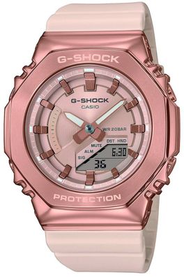 Casio G-Shock Classic Damenuhr Puder/Roségoldfarben GM-S2100PG-4AER