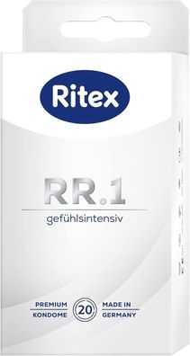 Ritex RR.1 Kondome geféhlsintensiv intensives Empfinden 20 Stéck 1er Pack