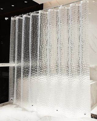 Otraki Duschvorhang 240 X 200 Cm (Breite 240, Höhe 200) anti Schimmel, Eva Dusch