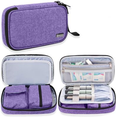 Luxja Diabetikertasche Fér Unterwegs, Tasche Fér Blutzuckermessgeräte Und Diabet