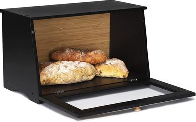 Leader Accessories Brotkasten Bambus Brotbehälter lebensmittelecht ökologisch