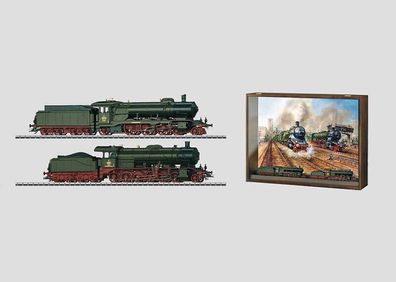 Märklin H0 31021 Dampflokomotiv-Packung "Stuttgarter Bahnhof" mfx/Sound Neu/OVP