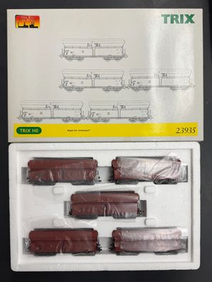 Trix H0 23935 Selbstentladewagen-Set Erz III D Vom Erz zum Stahl Neu/OVP