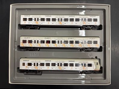 Märklin H0 4389 S-Bahn Wagen Set mit Werbeaufschrift Top/OVP