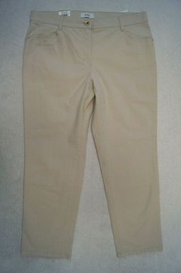 BRAX SIRI Jeans 7/8 Slim Fit Stretch Gr. 42 Regular hellbeige 89,95 € NEU