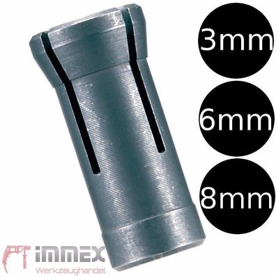 Makita Spannzange 3mm 6mm 8mm 763669-8 763670-3