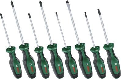 Bosch Home and Garden Bosch Schraubendreher-Set, 8-teilig Kreuzschliz