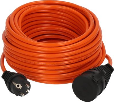 Brennenstuhl Bremaxx Verlängerungskabel V2 außen 25 Meter (Kabel in Orange)