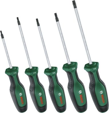 Bosch Home and Garden Bosch Schraubendreher-Set TX, 5-teilig (Legierter Stahl)