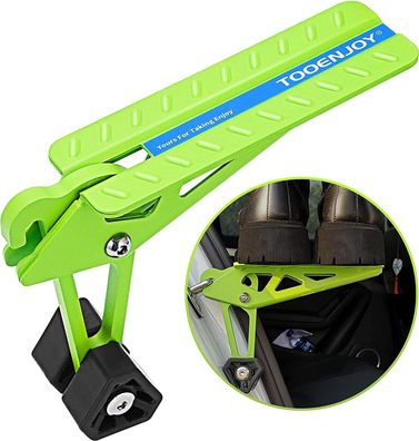 Tooenjoy Auto Térstufe, klappbarer Auto Térpedal Klappleiter, Universal, Grén