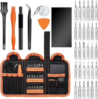 Vcelinlk Feinmechaniker Schraubendreher Set, 38 in 1 Feinmechaniker Werkzeug Set