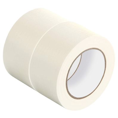 Ytbubor kreppband, 2 Rollen 50 mm x 50 m Maler Abklebeband Malerkrepp DIY, Malen