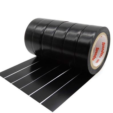 Ytbubor Isolierband 6 Rollen 17mm x 9m isolierband schwarz Wasserdicht Klebeband