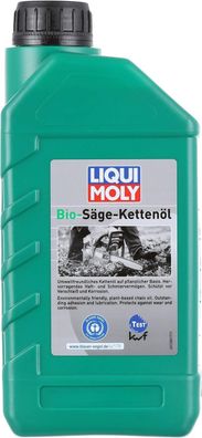 LIQUI MOLY 1280 BIO Säge-Ketten-ßl, 1 Liter ßl fér Hochleistungs-Motorsägen