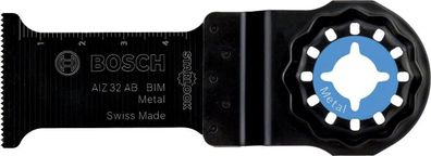 Bosch Professional 1x Starlock BIM Tauchsägeblatt AIZ 32 AB Metal (32mm Blatt)