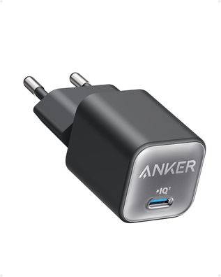 Anker USB C GaN Charger 30W, Ladegerät (Nano 3), PIQ 3.0 PPS Schnellladegerät