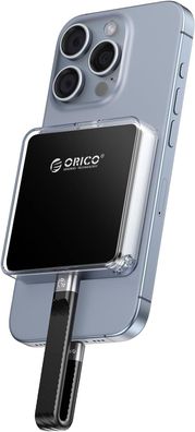 ORICO Magnetisches M.2 NVMe 2230 SSD Gehäuse Kompatibel mit Magsafe für iPhone