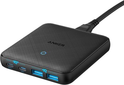 Anker USB-C Ladegerät, 543 (65W II) PIQ 3.0 & GaN 4-Port Netzteil, 45W Max