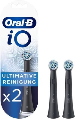 Oral-B iO Ultimative Reinigung Aufsteckbürsten für elektrische Zahnbürste, 2 Stk