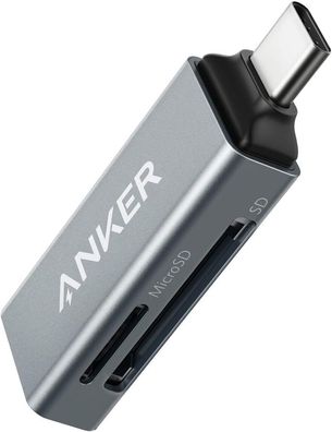 Anker 2-in-1 USB-C Speicherkartenleser fér SDXC, SDHC, SD, MMC, RS-MMC