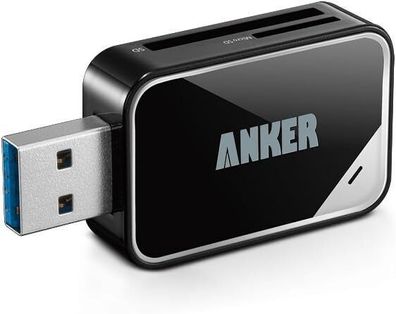 Anker USB 3.0 SD/TF Speicherkartenleser, 2 Steckplätze, Kartenlesegerät