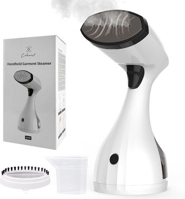 Cokunst Dampfglätter fér Kleidung, Hand Steamer 1500W, 300ML, 23g/min Dampf