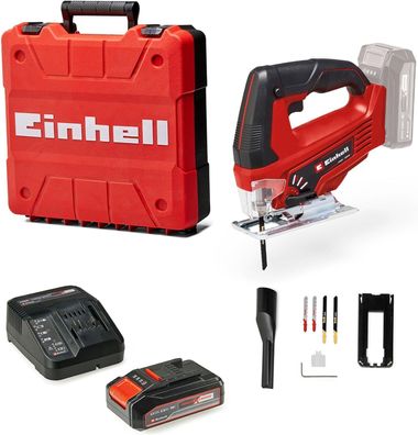 Einhell Akku-Stichsäge-Set TC-JS 18 Li (1 x 2,5 Ah) Power X-Change (Li-Ion, 18V)