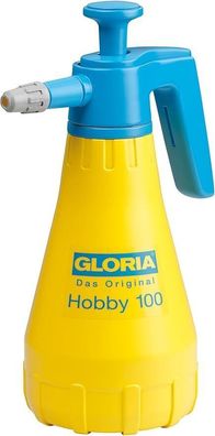 GLORIA Druckspréher Hobby 100 | Gartenspritze | Handspréher | 1,0 L Féllinhalt