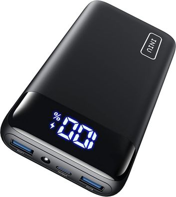 INIU Power Bank, 20000mAh Powerbank schnellladefunktion USB C Input & Output