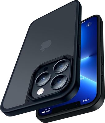 Casekoo Matt Power mit iPhone 13 Pro Hélle 2022, [SGS-Militärschutz] Stoßfeste