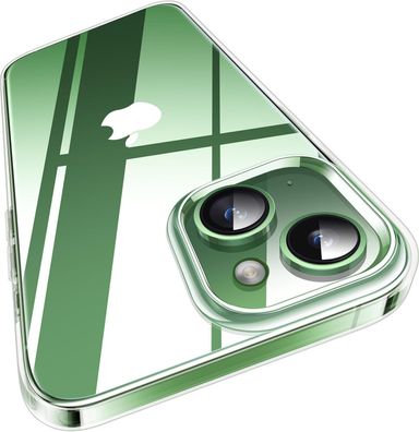 TORRAS iPhone 13 Schutz-Hélle Crystal Clear (Vergilbungsschutz & Extrem Dénn)