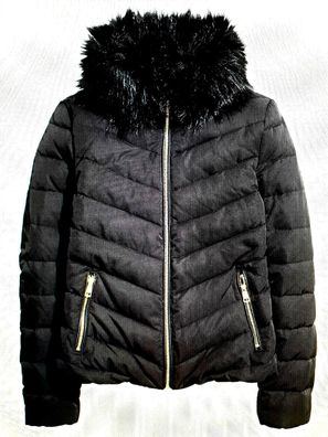 H&M Damen Daunenjacke Jacke Winterjacke Gr. 36, 42 schwarz 79,99 € NEU