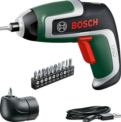 Bosch Akkuschrauber IXO 7. Generation 3,6V; 2,0Ah; 5,5Nm Set inkl Winkel-Aufsatz