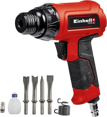 Einhell Druckluft-Meisselhammer TC-PC 45 Set (inkl. 4-tlg. 120 mm Meißel-Set)