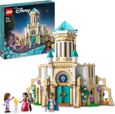 LEGO Disney Wish König Magnificos Schloss, Baubares Spielzeug aus dem Wish-Film