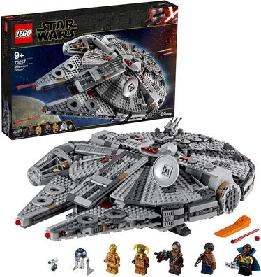 LEGO Star Wars Millennium Falke Bau-Spielzeug Set, 1353-teilig, Deko, Dekoration