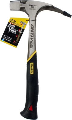 Stanley FatMax Antivibe Latthammer, 600g Kopfgewicht 340mm Länge Hammer Werkzeug