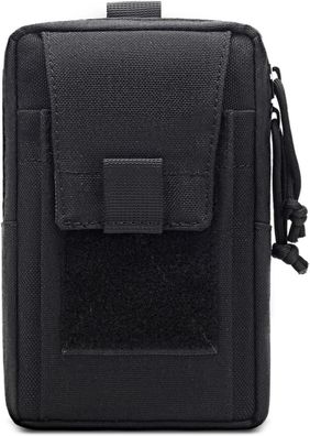 Huntvp Taktische Handy-Tasche fér max. 6,7 Zoll Smartphone, 1000D Nylon MOLLE