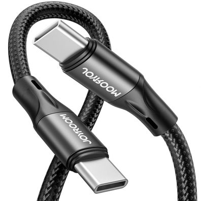 Joyroom USB Type-C zu USB Type-C PD-Kabel – 2 Meter, 60W Schnelllade- und Datenkab